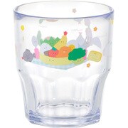 C-7 [プラカップ グラス コップ タンブラー 300ml つぶらな瞳の弁当箱 割れにくい食洗機対応 直径8.1×高さ9cm 日本製]