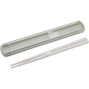 HS-16 [引フタ 箸箱 箸 19.5cm セット ひのきのぷら 持ち運び静か 抗菌 食洗機対応 幅20.6×奥行3×高さ1.4cm 日本製]