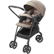 A型ベビーカー 両対面式 LUXUNA Cushion AH(ラクーナ クッション AH) 対象月齢:生後1カ月~36カ月 体重15kg以下 オート4輪 イージーベルト搭載 片手開閉 ベージュ BE 2217030