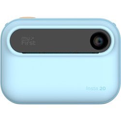 FC3001SA-BE01 [マイファーストカメラ インスタ20 ブルー キッズデジタルカメラ 高解像度写真＆動画 インスタントカメラ インクレス印刷 デュアルスクリーン デュアルレンズ]