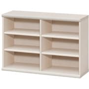 NC6090 LN [エースラック カラーラック 幅86.5×奥行31×高さ60cm ライトナチュラル]