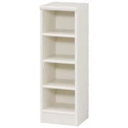 エースラック カラーラック 幅28.6×奥行31×高さ88.1cm ホワイト NC9030 WH