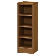 エースラック カラーラック 幅28.6×奥行31×高さ88.1cm ブラウン NC9030 BR
