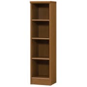 エースラック カラーラック 幅28.6×奥行31×高さ117cm ブラウン NC1230 BR