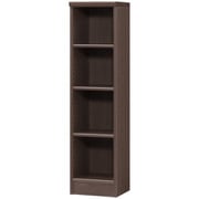 NC1230 DB [エースラック カラーラック 幅28.6×奥行31×高さ117cm ダークブラウン]