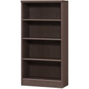 エースラック カラーラック 幅59.2×奥行31×高さ117cm ダークブラウン NC1260 DB