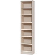 エースラック カラーラック 幅44.2×奥行31×高さ178cm ライトナチュラル NC1845 LN