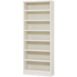エースラック カラーラック 幅70.2×奥行31×高さ178cm ホワイト NC1870タフ WH