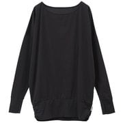 ライトプライム長袖プルオーバー レディース フィットネス ヨガ シャツ チャコール(03) サイズ0(S-Mサイズ) B1943TUB003