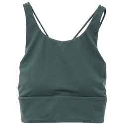 YOGA FITショートトップ レディース 水陸両用 フィットネス ヨガ パット付きシャツ グリーン（05） サイズ1（M-Lサイズ） B1941TUB004