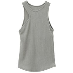リブタンクトップ レディース フィットネス ヨガ パット付きシャツ カーキ（02） サイズ1（M-Lサイズ） B1943TUB018