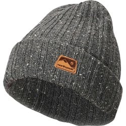 ビーニーニット帽 ニットキャップ GY NP-9446