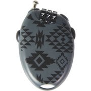 ケーブルロックダイヤル式 スノーボード 小物 （BK） ケーブル最大長70cm NP-3324