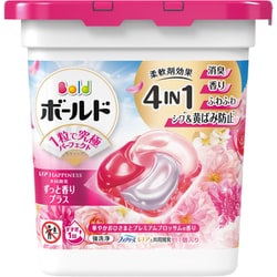 ボールド ジェルボール 4in1 華やかおひさまとプレミアムブロッサムの香り 本体 11個 [洗濯洗剤]