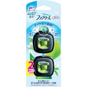 消臭芳香剤 車用 ファブリーズ イージークリップ グリーンミスト 2.5ml×2