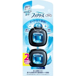 消臭芳香剤 車用 ファブリーズ イージークリップ スカイブリーズ 2.5ml×2
