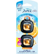 消臭芳香剤 車用 ファブリーズ イージークリップ フルーツシトラスブリーズ 2.5ml×2