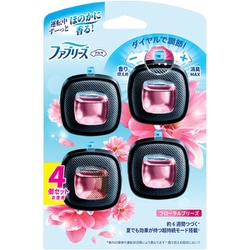 消臭芳香剤 車用 ファブリーズ イージークリップ フローラルブリーズ 2.5ml×4