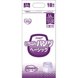 エルモア いちばん パンツ ベーシック 病院・施設用 LL 18枚