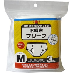 使い捨て 不織布ブリーフ Mサイズ 3枚入 94461