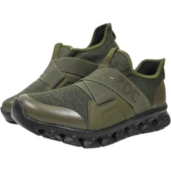 クロスベルト軽量通気シューズ カーキ 25.0cm KZS-110