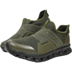 クロスベルト軽量通気シューズ カーキ 25.5cm KZS-110