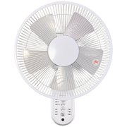 壁掛け扇風機 30cm リモコン付き ホワイト AW-KSP305AC