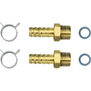 風呂用ツインホース用金具セット 13A×R1/2 TH-405-2P