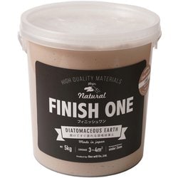 FINISH ONE 珪藻土 缶 キャメル 5kg