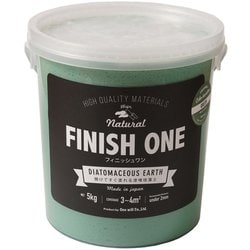FINISH ONE 珪藻土 缶 グリーン 5kg