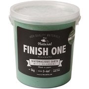 FINISH ONE 珪藻土 缶 グリーン 5kg