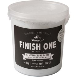 FINISH ONE 珪藻土 缶 ライトブルー 5kg