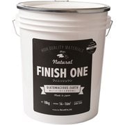 FINISH ONE 珪藻土 缶 オフブラック 18kg