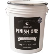 FINISH ONE 珪藻土 缶 ブルーグレー 18kg