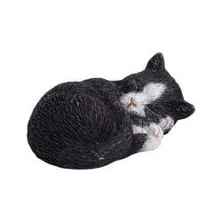 H15298-3 [お眠り黒白猫]
