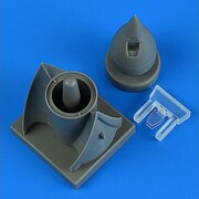 QIC49149 1/48 Su-17/22M4フィッターKレドームw/インテーク （ホビーボス用） [プラモデル用パーツ]