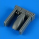 QIC72693 1/72 Fw190D-11/D-13インテーク （IBG用） [プラモデル用パーツ]