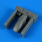 QIC72693 1/72 Fw190D-11/D-13インテーク （IBG用） [プラモデル用パーツ]