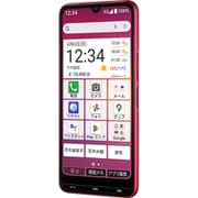BASIO active3 レッド KYG04SRA [スマートフォン]