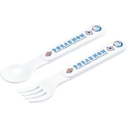 ポリプロピレン お子様食器 ドラえもん スプーン・フォークセット SF-27 新柄 RDL3001