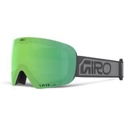 コンツアー アジアンフィット スキー スノーボード ゴーグル 眼鏡対応 GREY WORDMARK（VIVID Emerald/ Vivid Infrared） 7171784