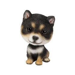 H22213-1 [首振り黒柴犬]