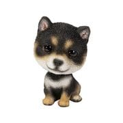 H22213-1 [首振り黒柴犬]