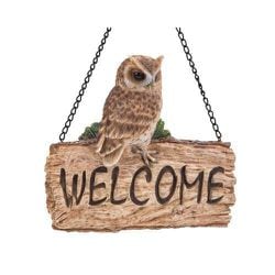 H16556-A [ようこそ フクロウ オーナメント]
