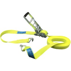 パワートラック（POWERTRUCK）ベルト荷締機 （ベルト幅）50mm×（固定側）1m×（巻側）7m 10195643