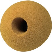 安心クッション ボール型 65mm 穴あき 4個入 イエロー AC162