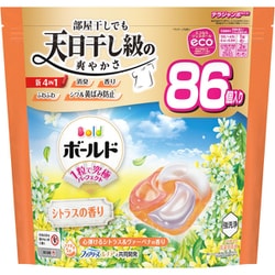 ボールド ジェルボール 4in1 心弾けるシトラス＆ヴァーベナの香り 詰め替え テラジャンボ 86個 [洗濯洗剤]