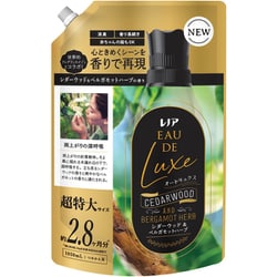 レノア オードリュクス シダーウッド＆ベルガモットハーブの香り 詰め替え 超特大 1050ml [柔軟剤]