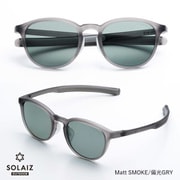 SLD-001OUTDOOR MATTSMOKE [SOLAIZ OUTDOOR ミドルウエリントンモデル SLD-001 Matt SMOKE/偏光GRY]