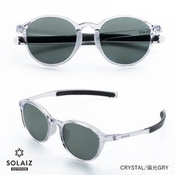 SLD-002OUTDOOR CRYSTAL [SOLAIZ OUTDOOR ボストンモデル SLD-002 CRYSTAL/偏光GRY]